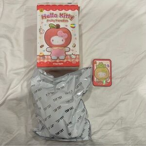 Hello Kitty TopToy Fruity Paradise Vinyl Plush Keychain Gift Blind Box
